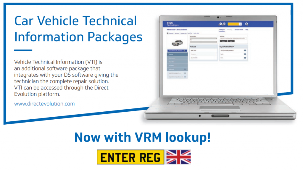Delphi Technical Data Delphi VTI - Vehicle Technical Information - Autocraft Equipment Ltd
