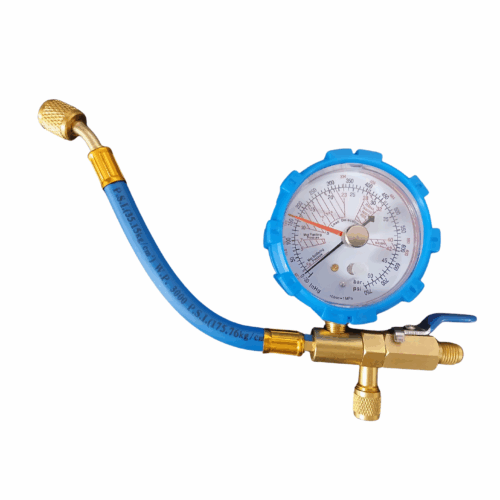 N2 TEST UNIT WITH GAUGE AND BALL VALVE